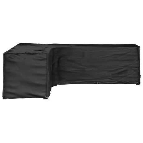 Vidaxl tuinmeubelhoezen met 20 oogjes l-vormig 300x300x90 cm