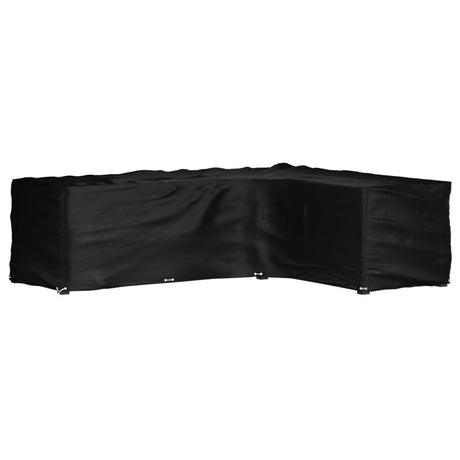 Vidaxl tuinmeubelhoezen met 16 oogjes l-vormig 260x210x80 cm