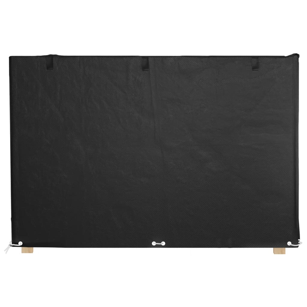 Vidaxl schommelbankhoes met 12 oogjes 215x150x130 150 cm polyetheen