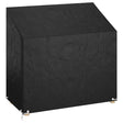 Vidaxl tuinbankhoes met 8 oogjes 130x70x70 88 cm polyetheen