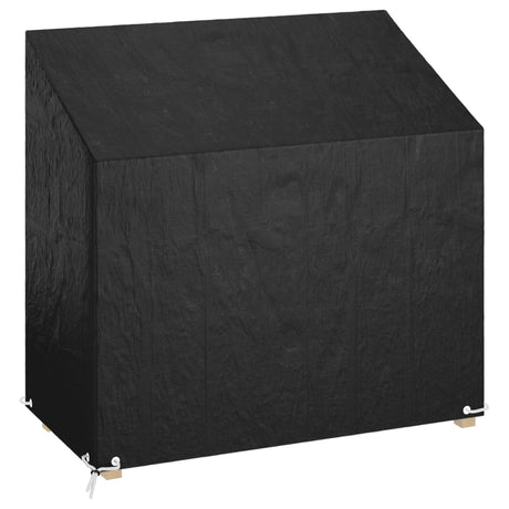 Vidaxl tuinbankhoes met 8 oogjes 130x70x70 88 cm polyetheen