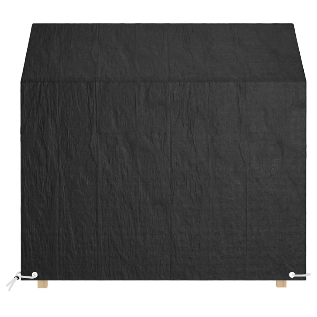Vidaxl tuinbankhoes met 8 oogjes 130x70x70 88 cm polyetheen