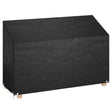 Vidaxl tuinbankhoes met 8 oogjes 190x70x70 88 cm polyetheen