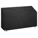 Vidaxl tuinbankhoes met 8 oogjes 210x70x70 88 cm polyetheen
