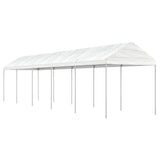 Vidaxl Arbor med tag 11.15x2.28x2.69 m polyethylenhvide