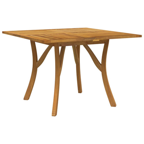 Vidaxl tuintafel 110x110x75 cm massief acaciahout