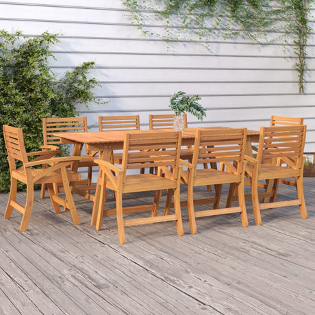 Vidaxl tuintafel 200x90x75 cm massief acaciahout