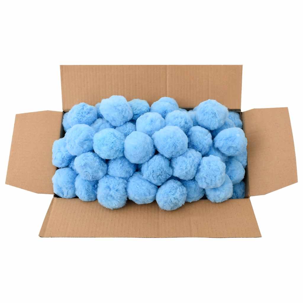 Vidaxl zwembadfilterbal antibacterieel 700 g polyetheen blauw