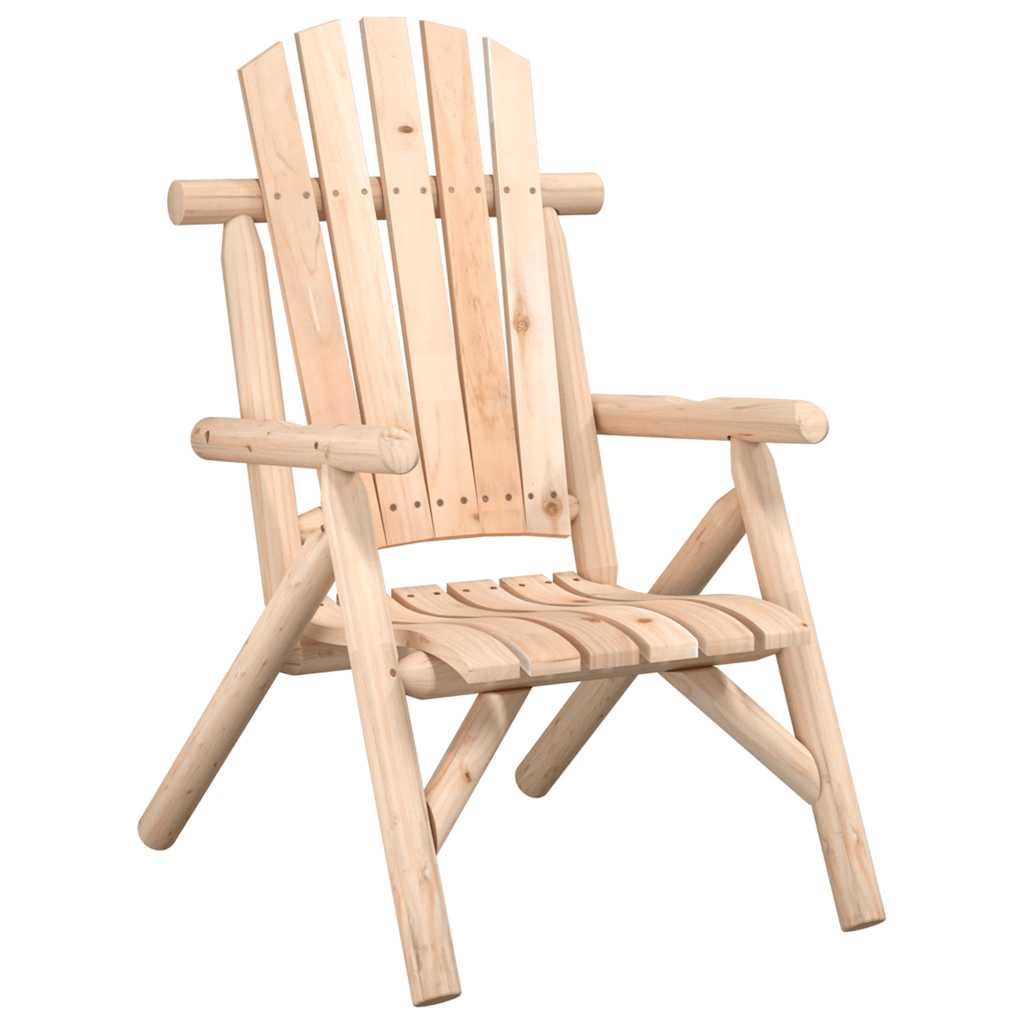Vidaxl tuinstoel 68x86x103 cm massief vurenhout