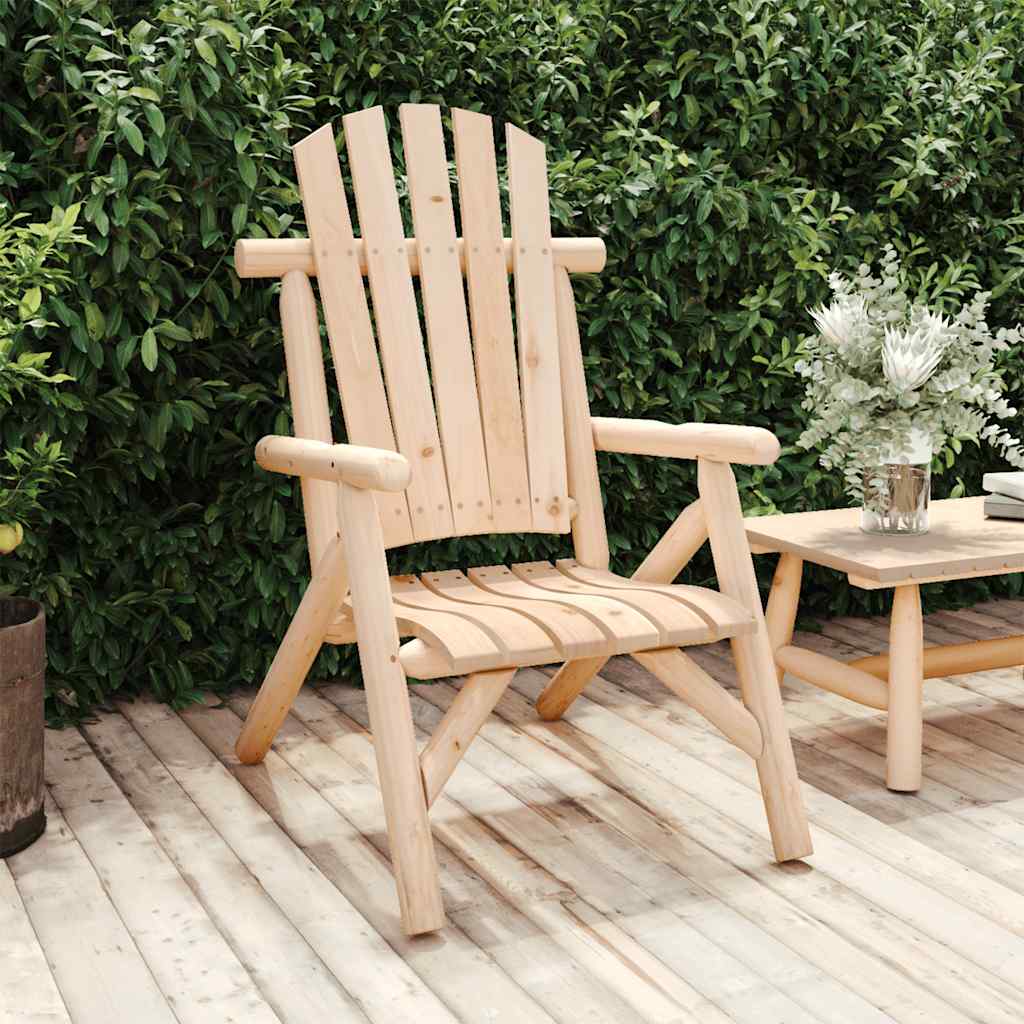 Vidaxl tuinstoel 68x86x103 cm massief vurenhout