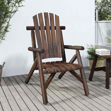 Vidaxl tuinstoel 68x86x103 cm massief vurenhout