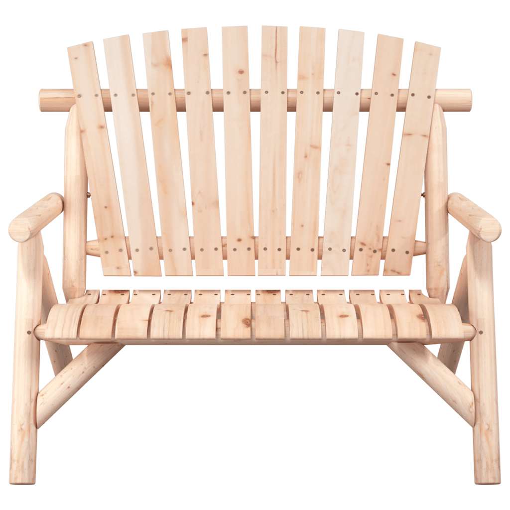 Vidaxl tuinbank 2-zits 119x85x98 cm massief vurenhout