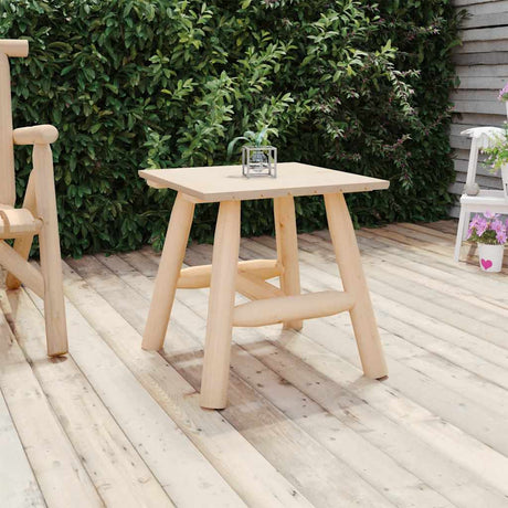 Vidaxl bijzettafel 49x49x50 cm massief vurenhout
