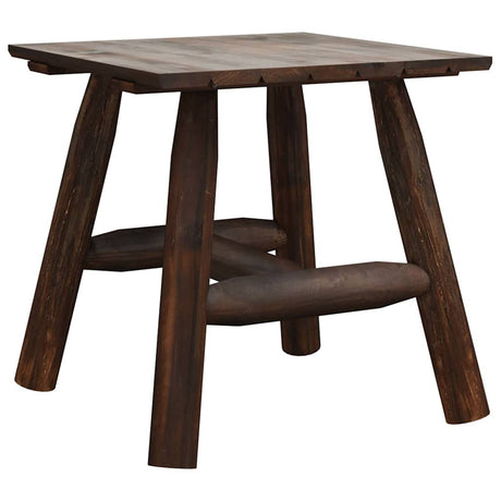 Vidaxl bijzettafel 49x49x50 cm massief vurenhout