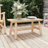 Vidaxl salontafel 90x50x41 cm massief vurenhout