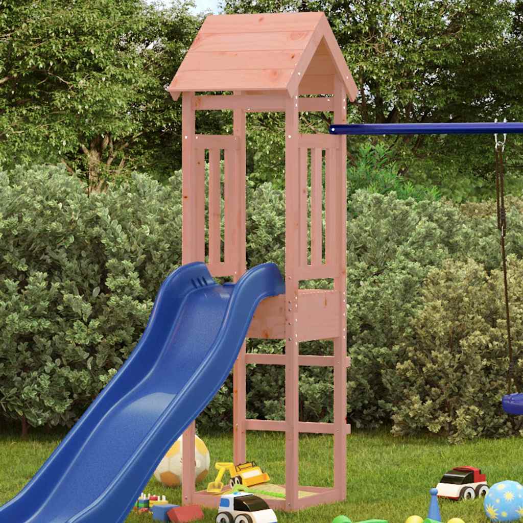 Vidaxl Play Tower 52,5x46.5x206,5 cm Solid Douglashout