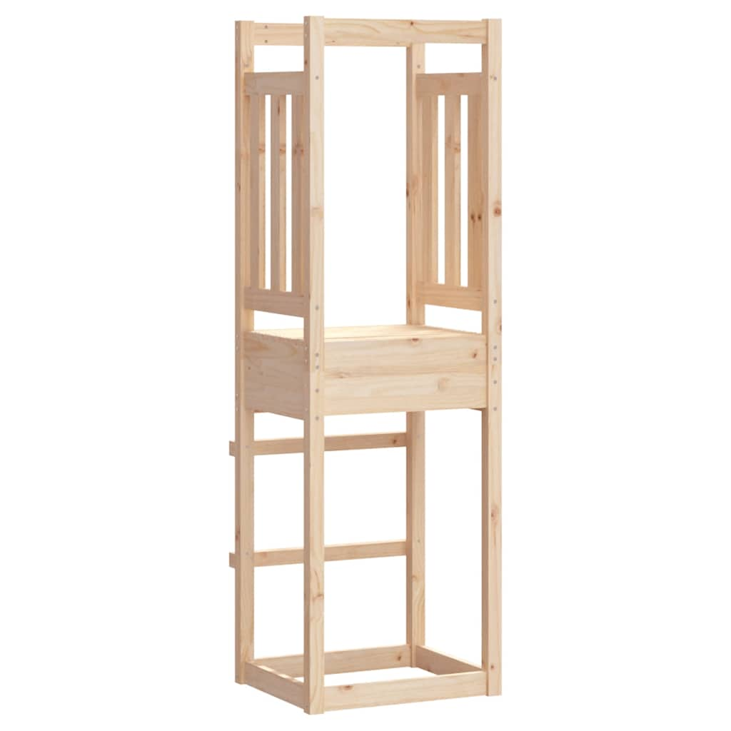 Vidaxl Play Tower 53x46.5x169 cm Solid Pine