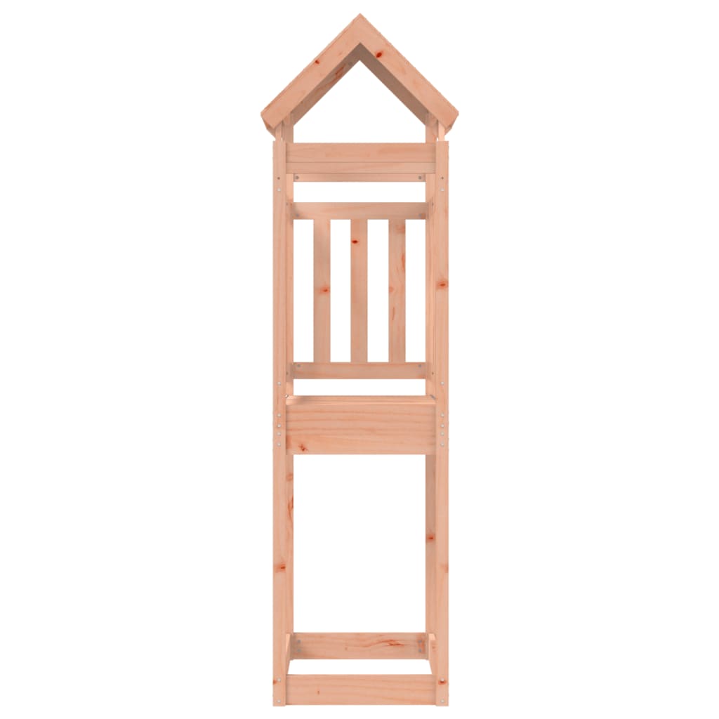 Vidaxl Play Tower 52.5x110.5x214 cm Douglashout solide