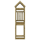 Vidaxl Play Tower 52.5x110.5x214 cm Pine impregnato