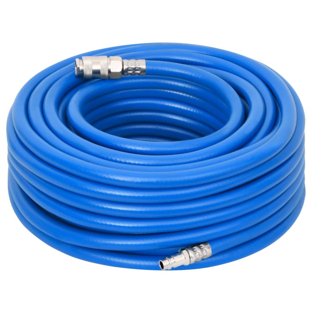 Vidaxl luchtslang 0,6'' 2 m pvc blauw