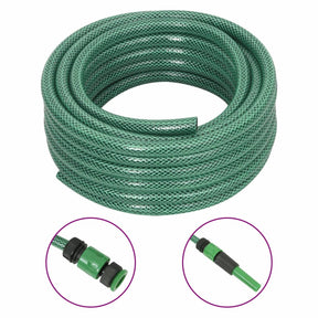 Vidaxl tuinslang met koppelingsset 0,5'' 30 m pvc groen