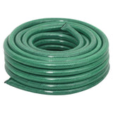 Vidaxl garden hose with clutch set 0.75 '' 30 m PVC green