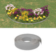 Vidaxl tuinranden 2 st 10 m 10 cm polyetheen grijs