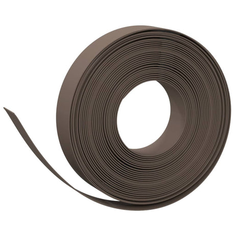 Vidaxl tuinranden 4 st 10 m 10 cm polyetheen bruin