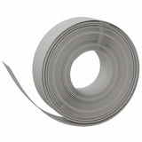 VIDAXL GARDEN BEDGES 2 PCS 10 M 15 cm polietilene grigio