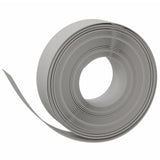 Vidaxl tuinranden 2 st 10 m 15 cm polyetheen grijs