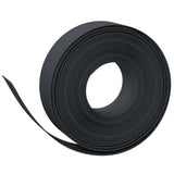 Bordi del giardino Vidaxl 4 St 10 m 15 cm polietilene nero