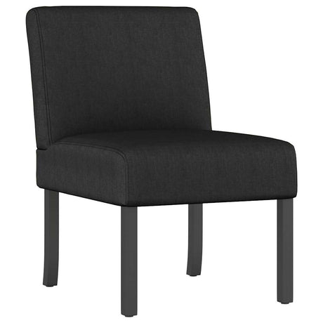 Vidaxl stoel stof zwart