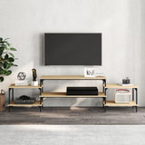Vidaxl tv-meubel 197x35x52 cm bewerkt hout sonoma eikenkleurig