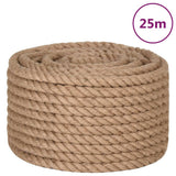 Vidaxl touw 25 m lang 24 mm dik jute