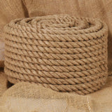 Vidaxl touw 25 m lang 24 mm dik jute