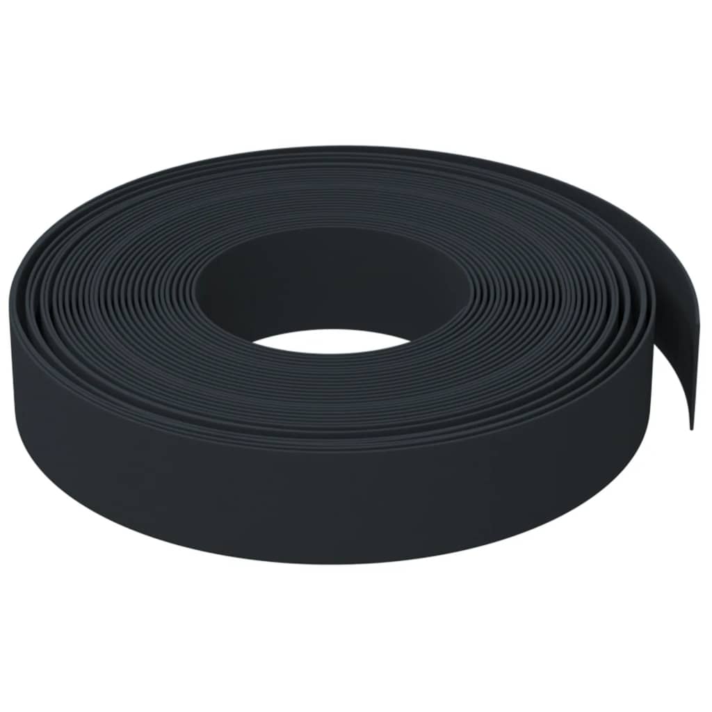 Vidaxl Garden Limit 10 m 10 cm polietilene nero