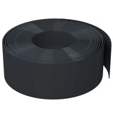 Vidaxl tuinrand 10 m 20 cm polyetheen zwart