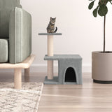 Vidaxl Cat Furniture con graffi di sisal 48 cm grigio chiaro