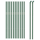 Vidaxl gaashek 1,1x25 m groen