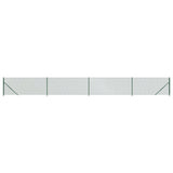 Vidaxl gaashek met flens 1x10 m groen