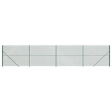 Vidaxl gaashek met flens 1,8x10 m groen