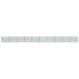 VidaXL Gaashek met flens 1,6x25 m groen