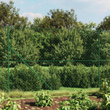 VidaXL Gaashek met flens 1,6x25 m groen