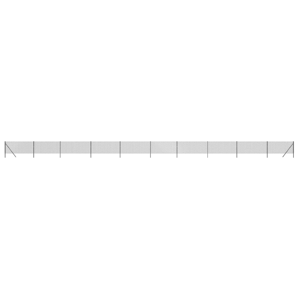 Vidaxl Gaashek 0,8x25 m Anthrazit -ausgelöst