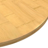 Vidaxl tafelblad ø 50x1,5 cm bamboe