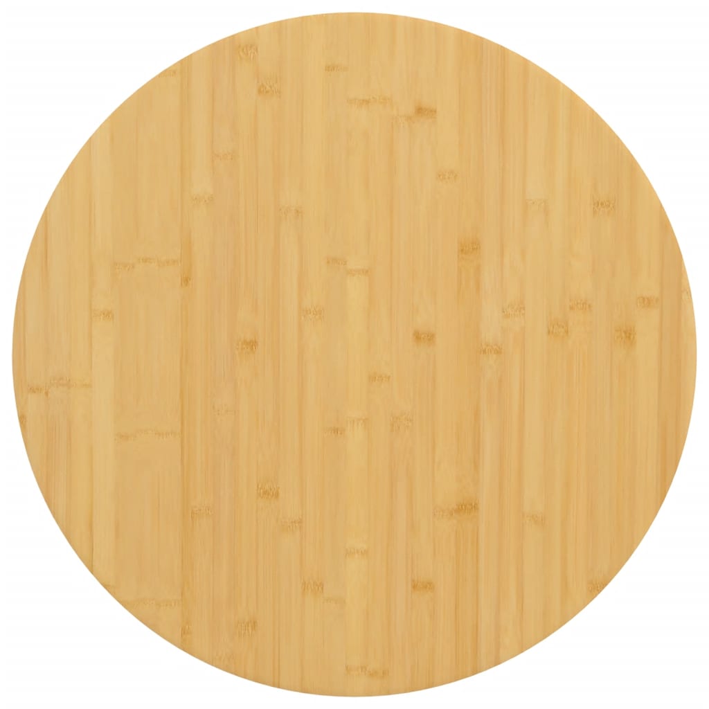 Vidaxl tafelblad ø 60x1,5 cm bamboe