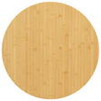 Vidaxl tafelblad ø 70x1,5 cm bamboe