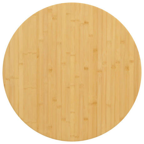 Vidaxl tafelblad ø 70x1,5 cm bamboe