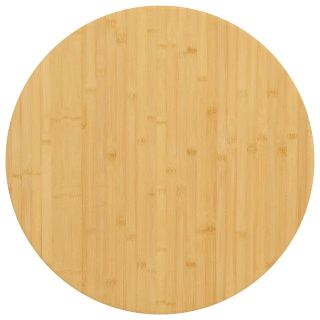 Vidaxl tafelblad ø 70x1,5 cm bamboe