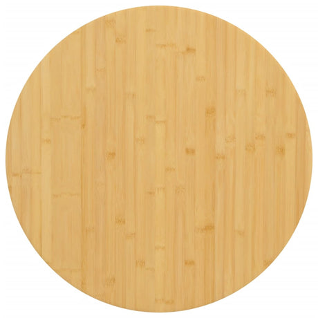 Vidaxl tafelblad ø 80x1,5 cm bamboe